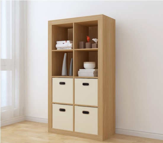 New design kid's bookshelf children's toy cabinet