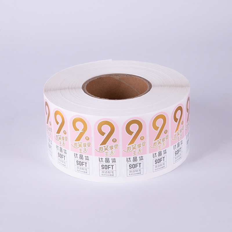 Custom printing labels die cut stickers waterproof hologram gold foil logo cosmetics bottle packaging label