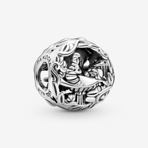 Pandora 925 серебро Disney Чеширский кот и гусеница абсолюум