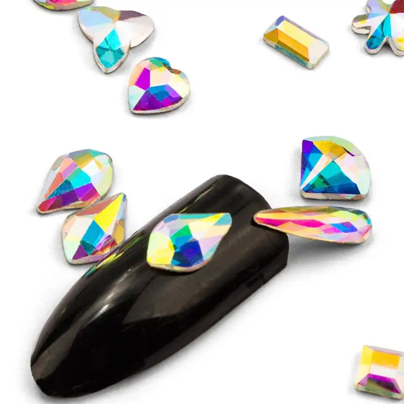 Nail Crystals Rhinestones Wholesale 1440pcs Ab Colors Crystal Micro Diamonds Nail Art Rhinestones Factory