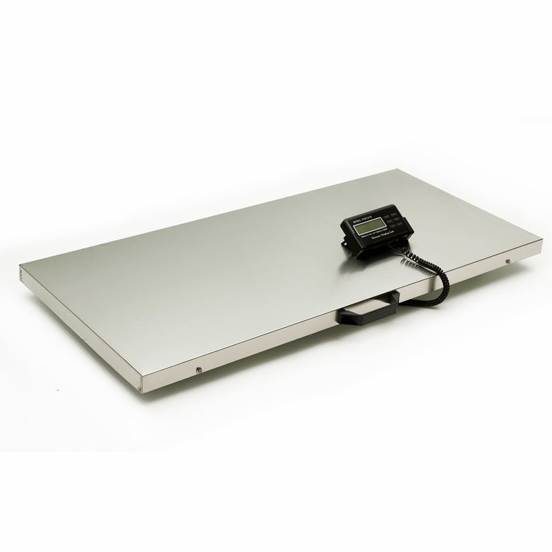 Макс 300 кг 660lb на большой платформе; 40,5*20,8 inch ЖК-дисплей животного весовая шкала