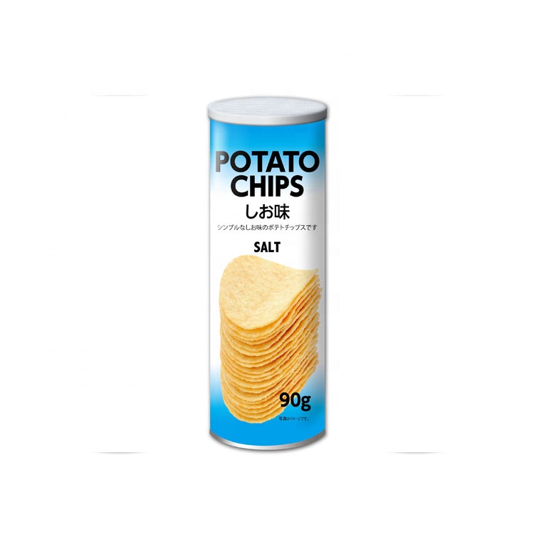 Canned potato chips halal healthy food potato chips