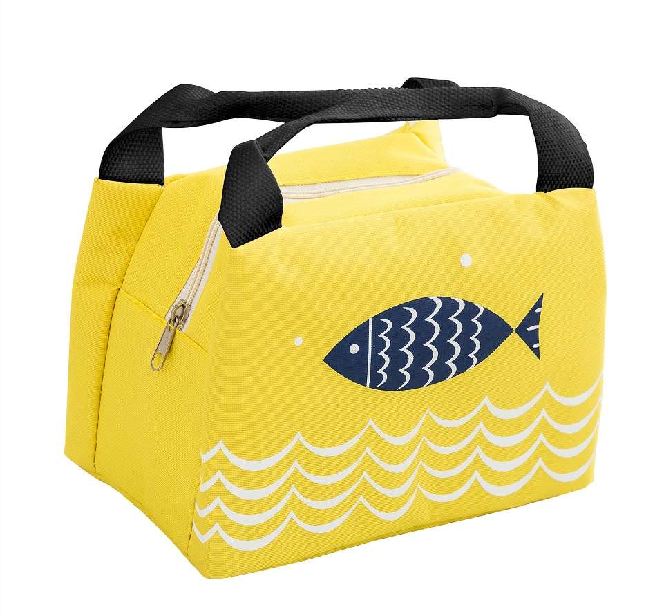 promotional thicken handbag tote lunch bag thermal insulated food cooler bag