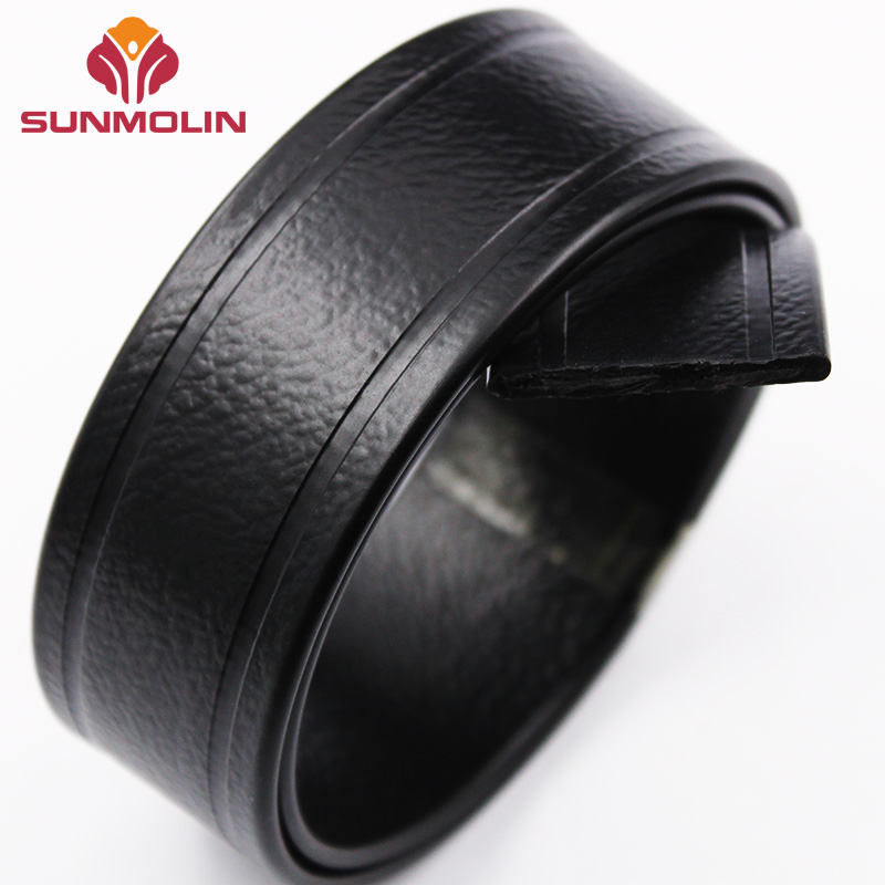 Custom Stitching Ruts Leather Texture Durable Waterproof Tpu Coated Webbing belt