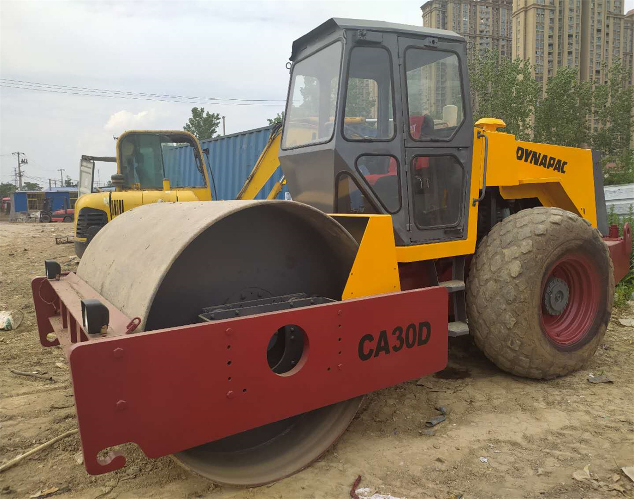 Used Dynapac CA30D road roller Secondhand 15Ton CA30D soil compactor