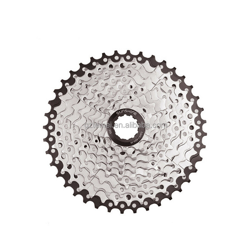 SUNSHINE 10 speed Cassette 10S Road Bicycle Freewheel Flywheel 36/40/42/46/50T bike freewheel 10s for bicycle parts