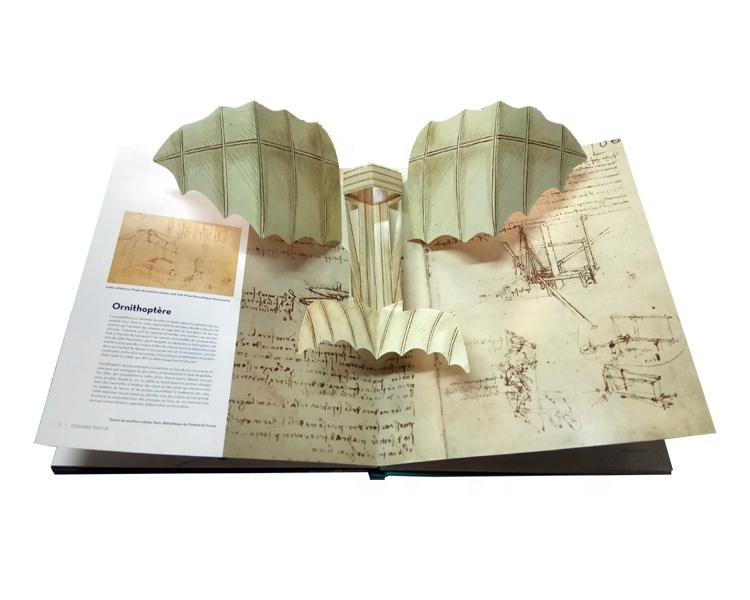 Детские 3d всплывающие книги печать 3d всплывающая книга для детей