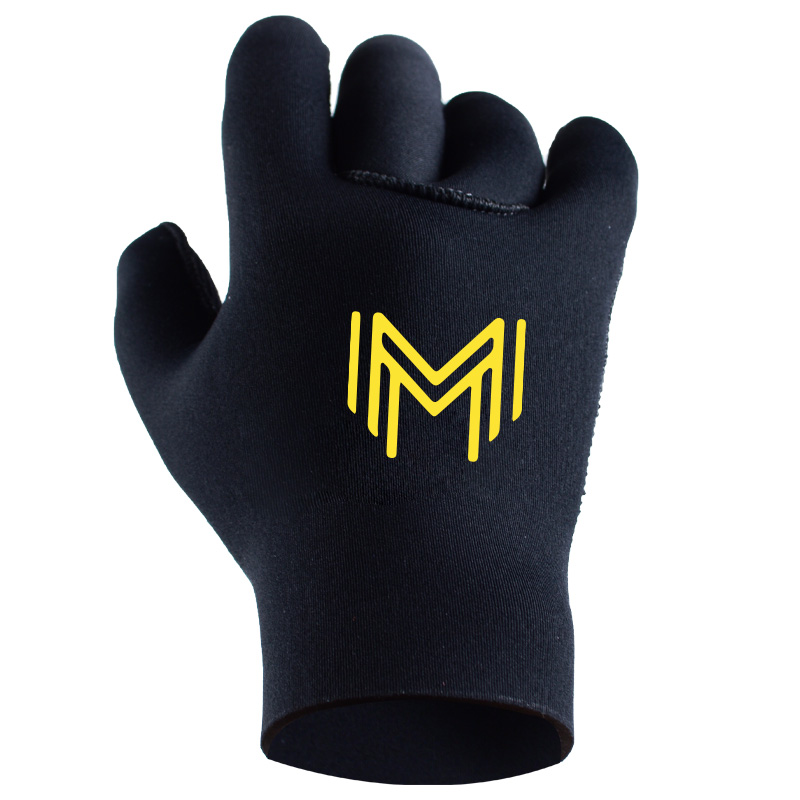 3mil swimming surf wetsuit glove SCR neoprene full finger Gloves