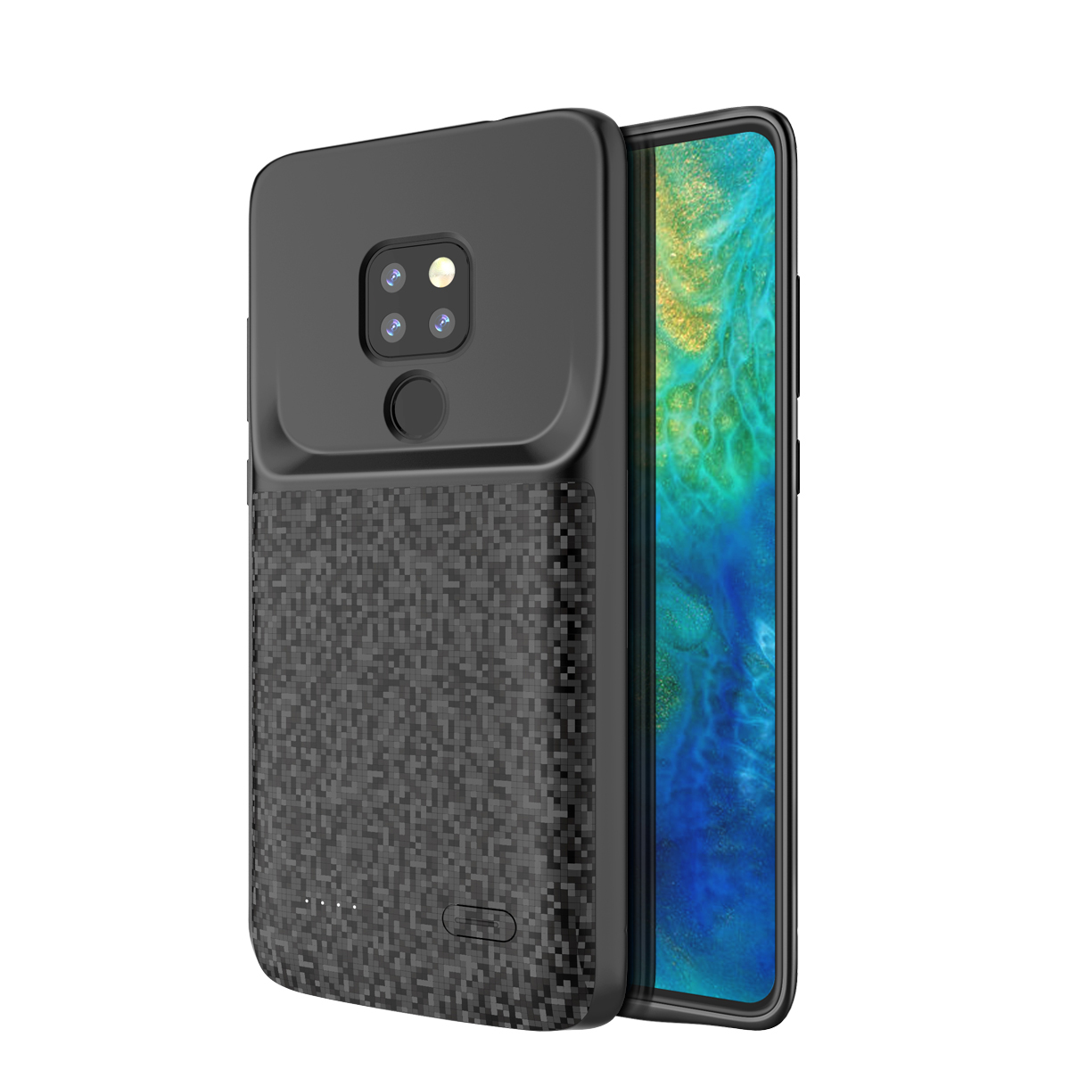 Rechargeable ultra thin wireless charging case with USB output For Huawei Mate20 phone cases battery charger