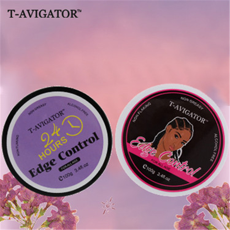 Wholesale Edge Control With Logo Strong Hold Edge Control Private Label Vendor For Black Hair Edge Control And Brush