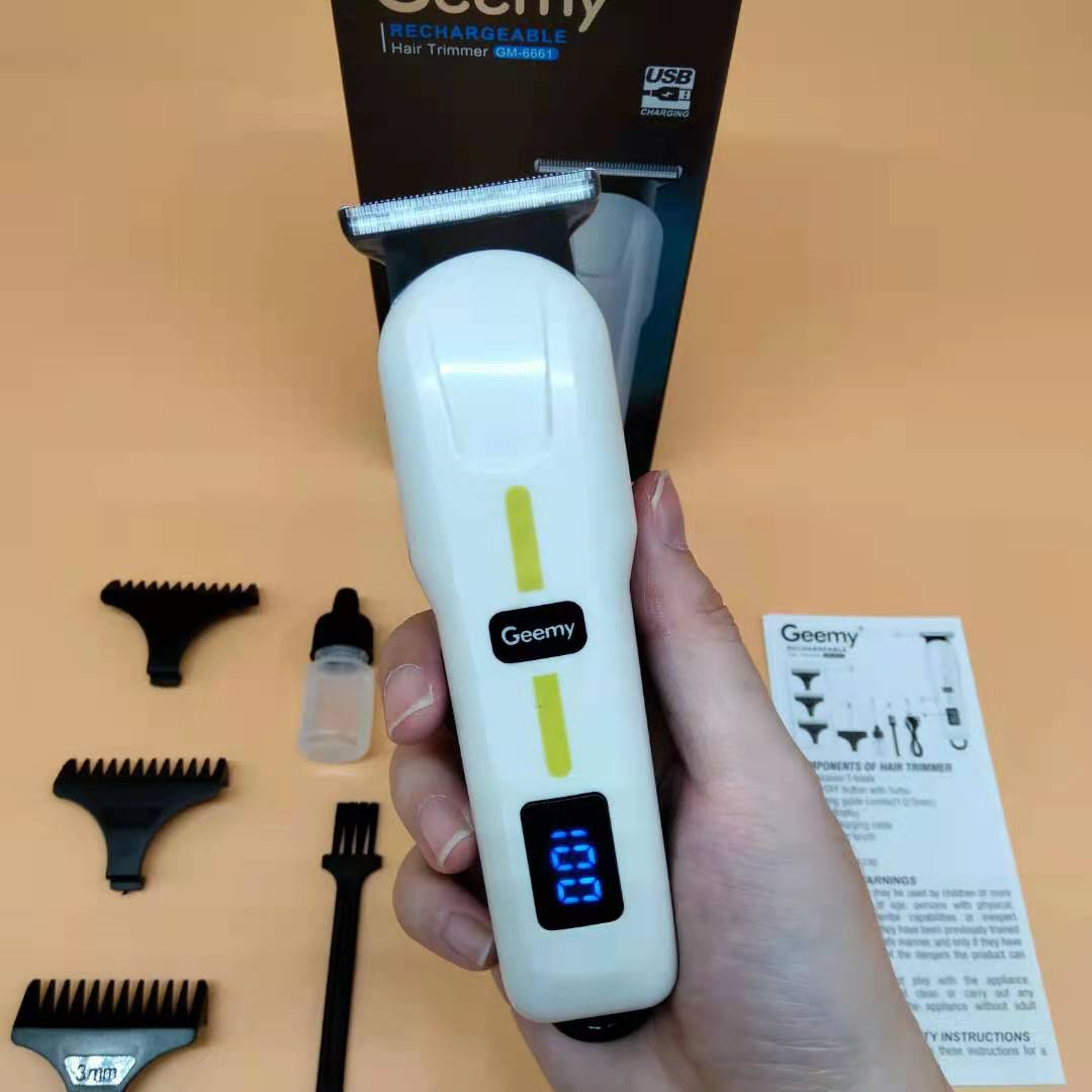 GEEMY GM6661 Professional Rechargeable Blade Hair Barber Machine