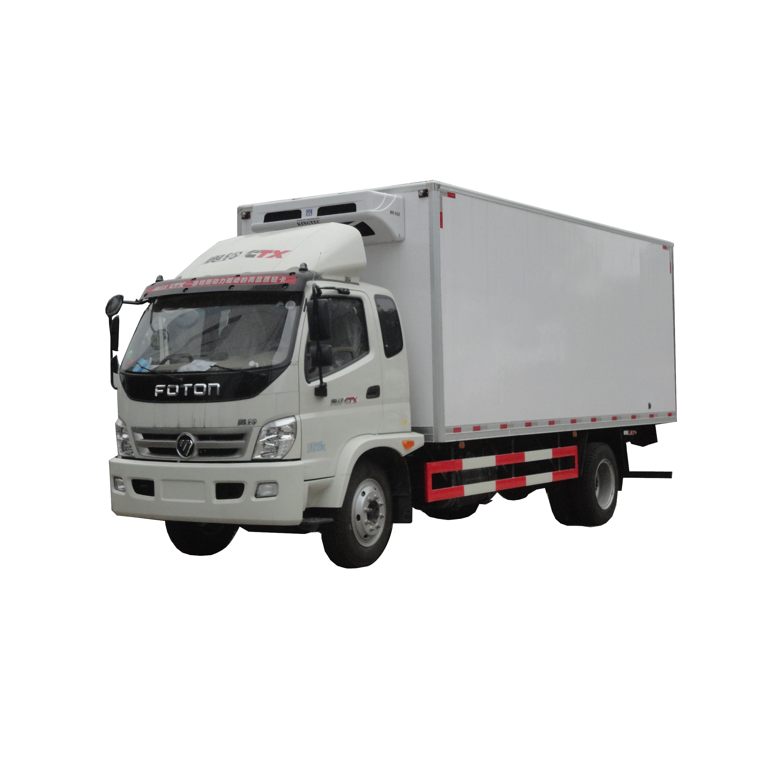 Foton 4 тонны 5 тонны маленький холодильник коробка грузовик для рыбалки доставка грузовик