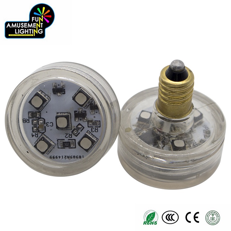 IP65 E10 3535 smd rgb автоматический запуск 40 мм ac24v запрограммированных светодиодный свет развлечений для парка