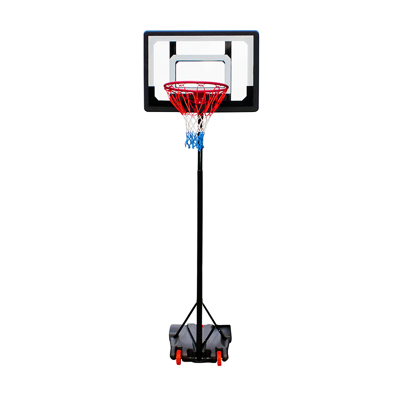 PC Backboard PE Frame Steel Pole professional adjustable portable target basketball hoop for kids