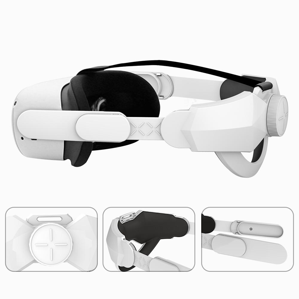 Suitable for Oculus quest 2 comfortable elite headwear  replaceable headwear  weight loss official headband factory straight hai