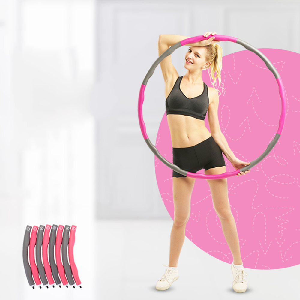 Кольцо Hula-обруч с губкой для детей и взрослых, Утяжеленные кольца hula для упражнений