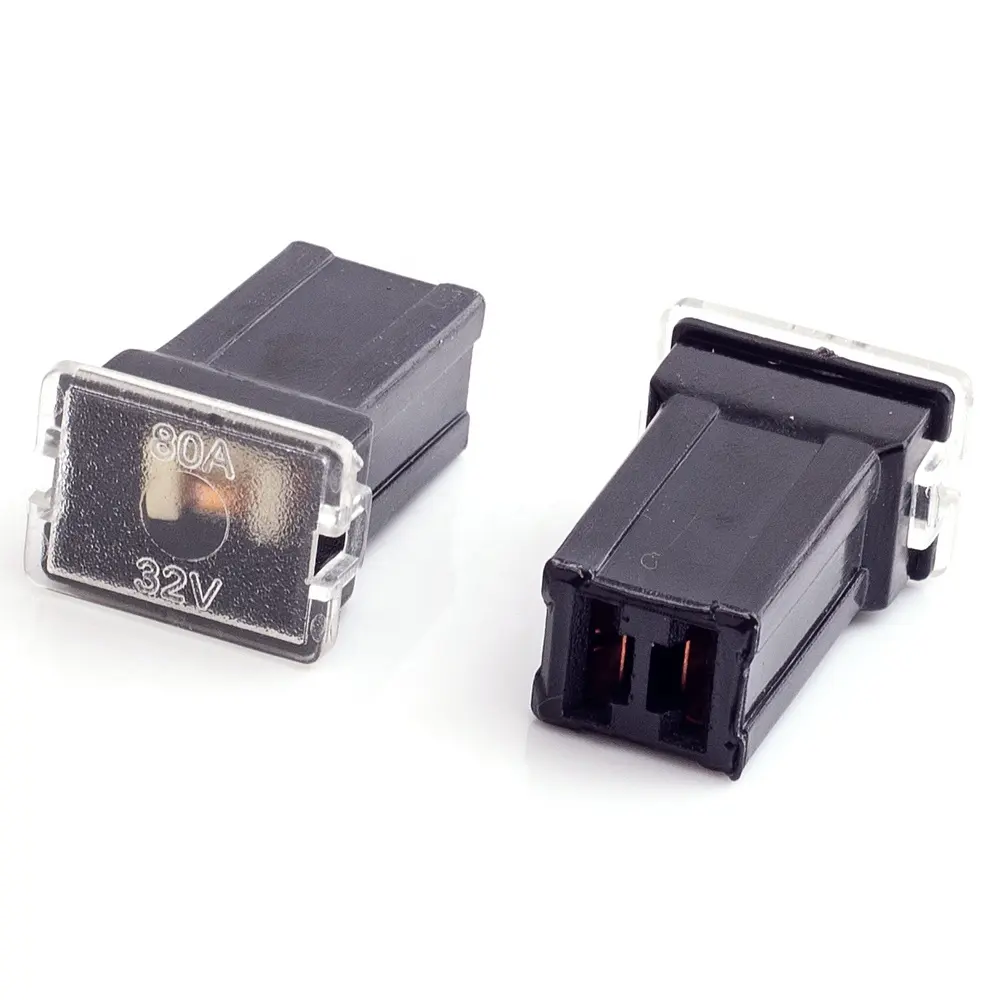 Hot Selling 20A 30A 40A 50A 60A 70A 80A 100A Low Profile Car Auto Automotive Female Cartridge Jcase J Case Fuse Link