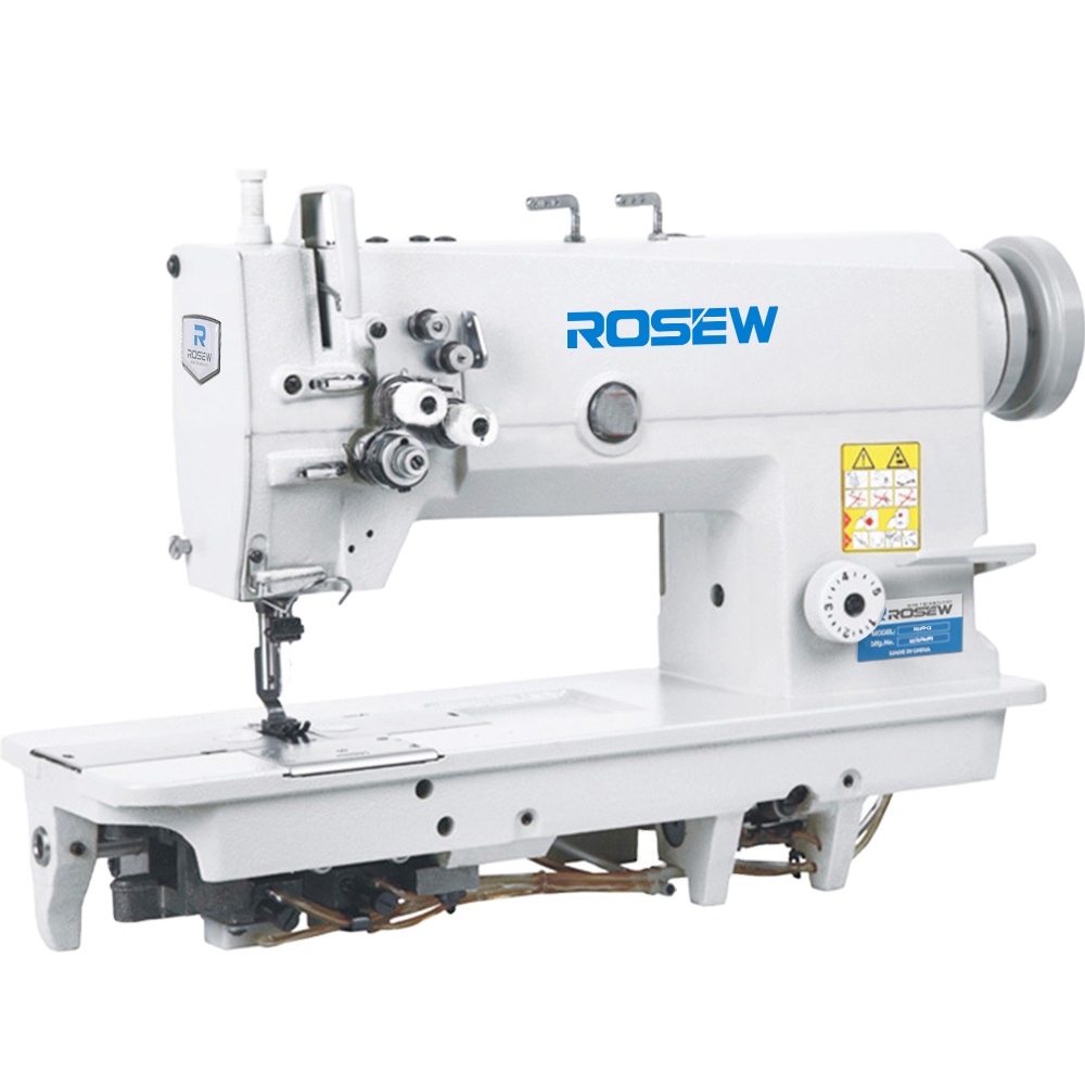 ROSEW GC842 прямой привод Двойная игла Lockstitch промышленная швейная машина с небольшим крючком