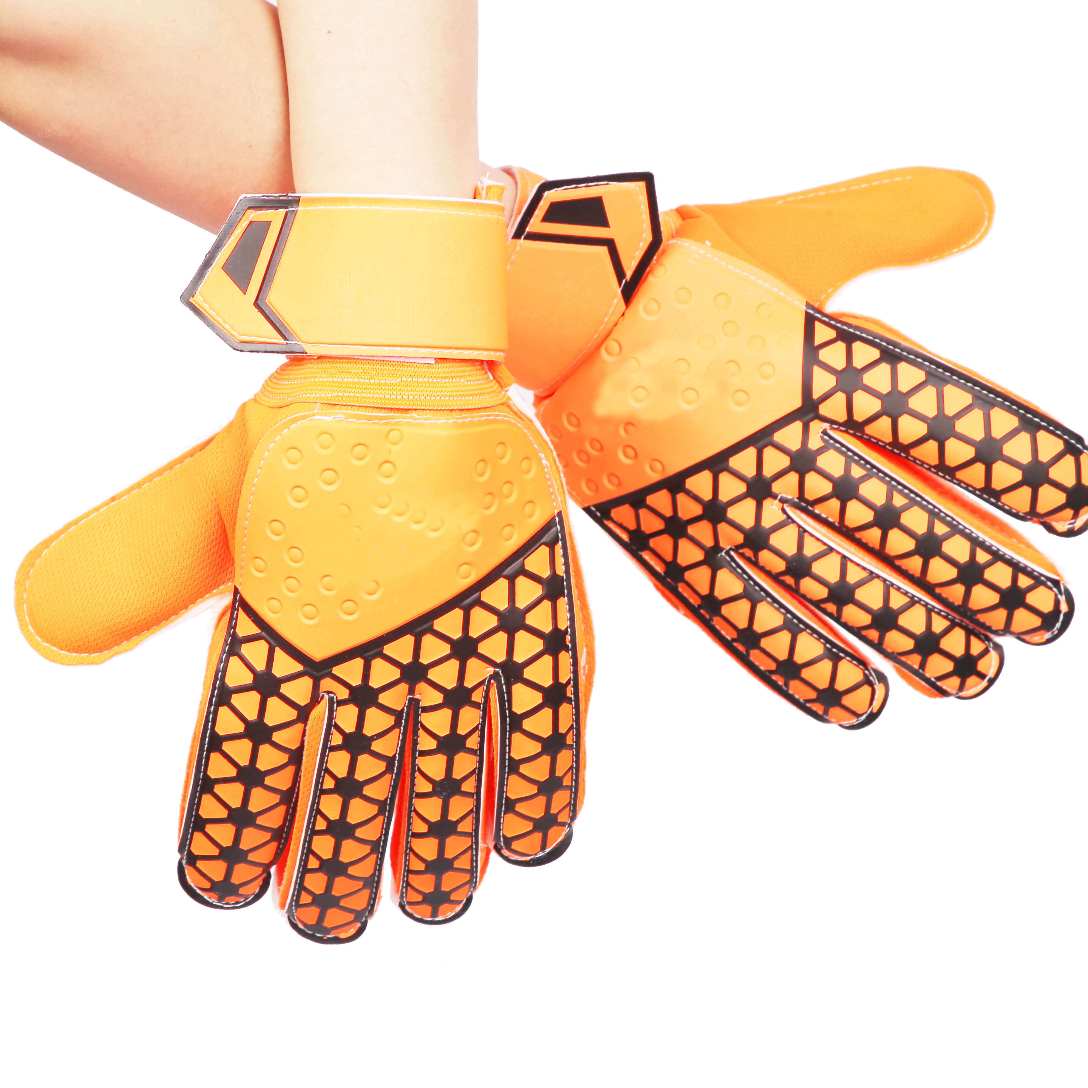 Factory customized thickened latex gloves professional football goalkeeper gloves