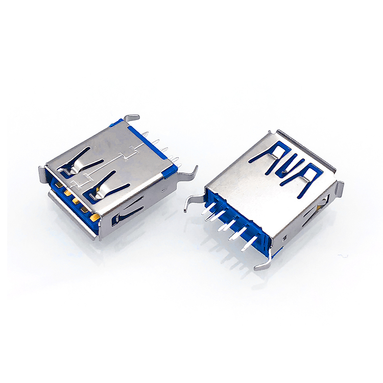 Бесплатный образец, гнездовой разъем USB 180 типа А с поворотом на 3,0 градусов, L = 15 мм