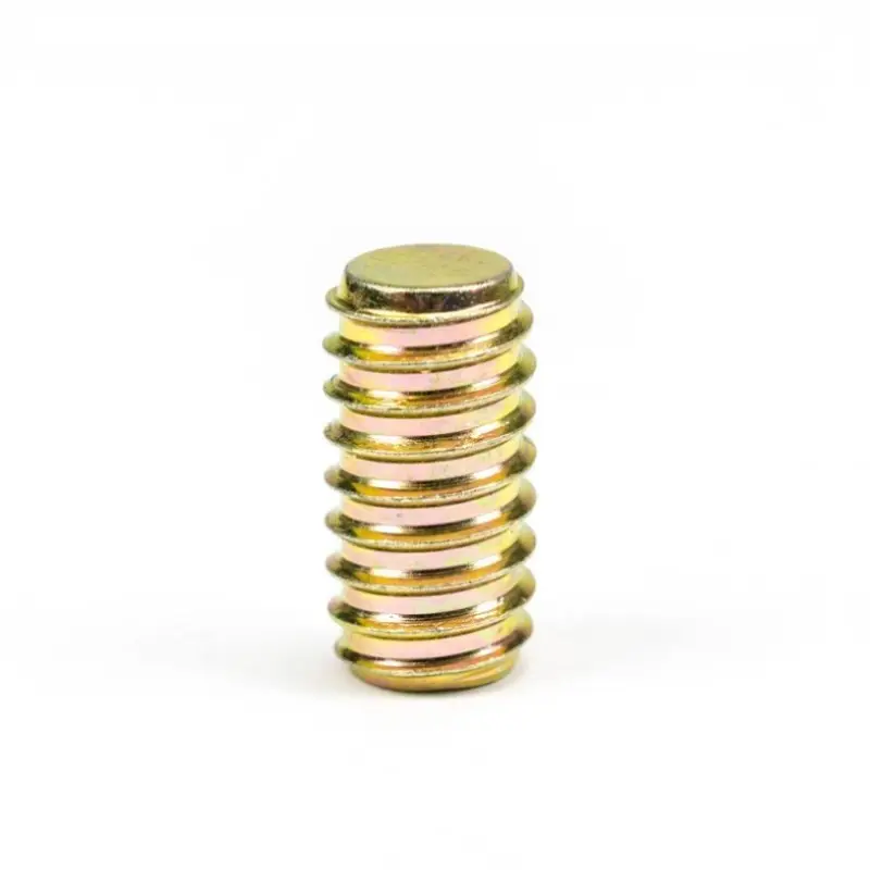 alloy zinc plated M6 M8 Furniture Wood Insert Nut With Female Thread Threaded Insert Nuts