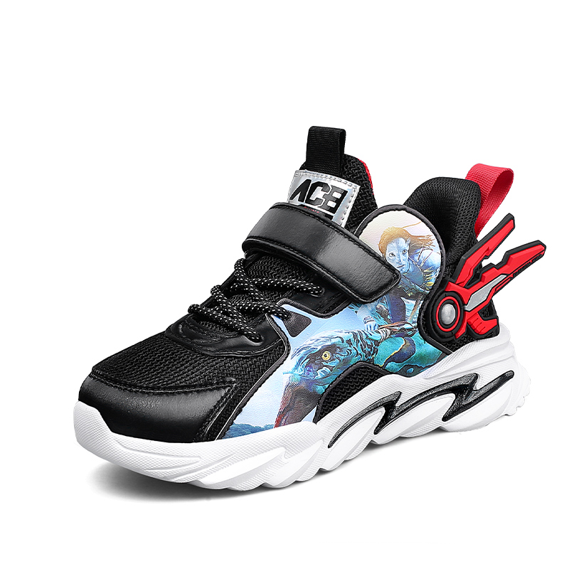 Clunky Sneaker Casual Shoes Non-slip Plush Kid Shoes Boy