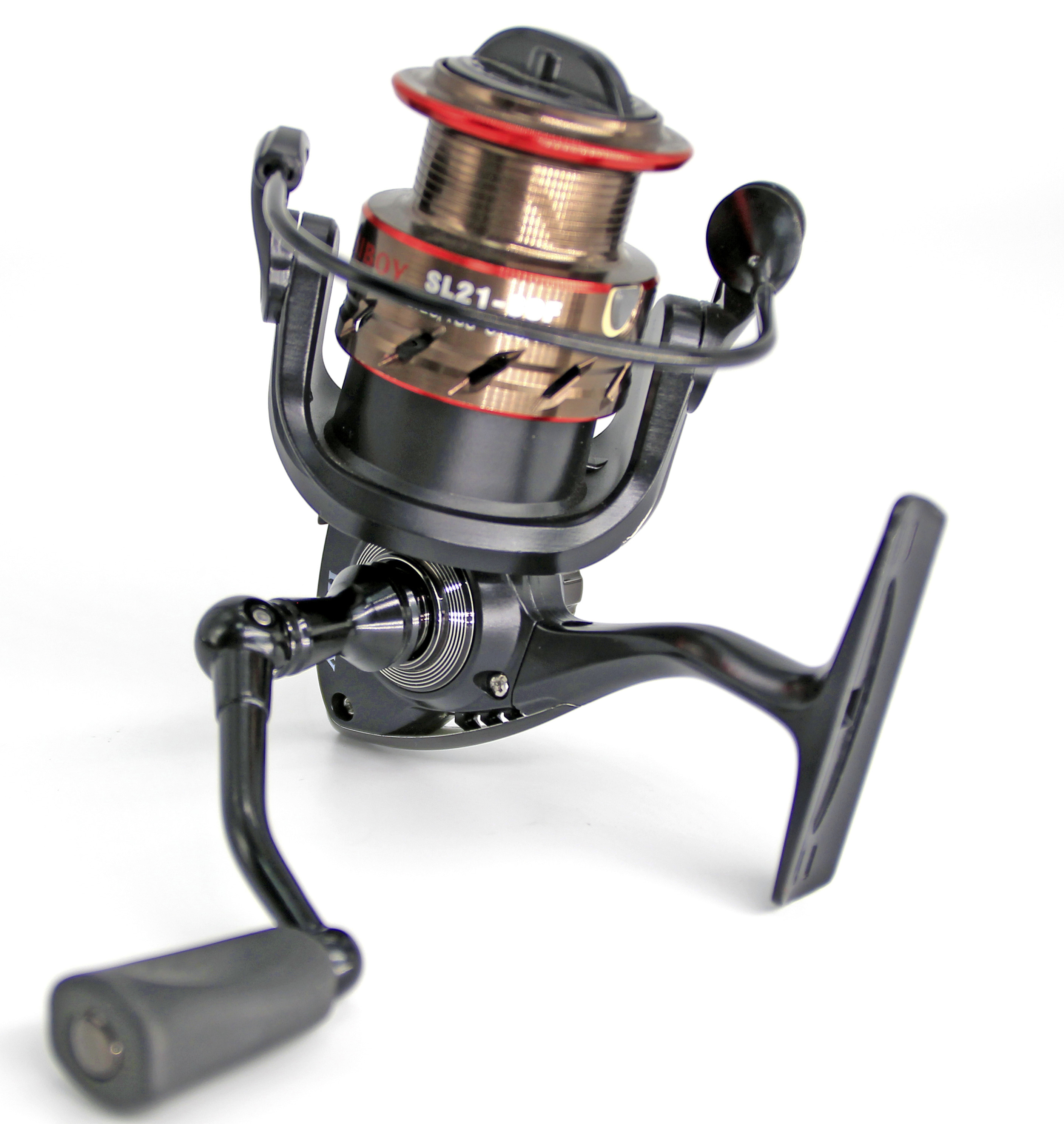 New Product 5:1:1 Ratio 4+1BB Alu Material Resistance Abrasion Fishing Reel