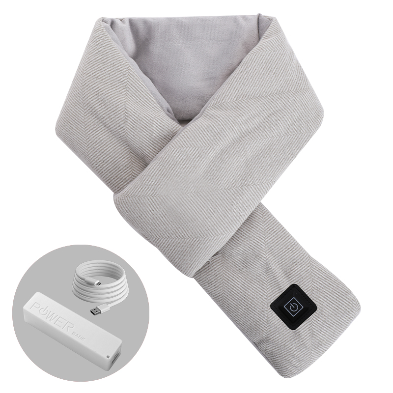 Smart Graphene Heating Scarf Indoor And Outdoor Warm Scarf And Neck Protector in Autumn & Winter USB Electronic Heating Scarf