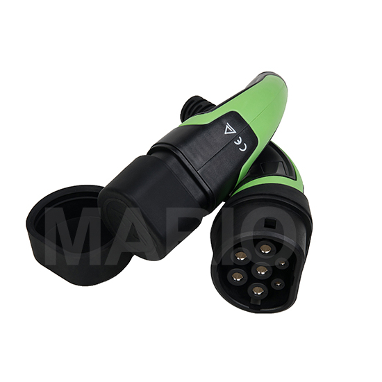 Wallbox зарядное устройство Mode3-Type2-Type2 32A/250V/5m зарядная станция для зарядки электромобиля кабель для подключения к сети автомобиля адаптера переменного тока Регулируемый type2 женский