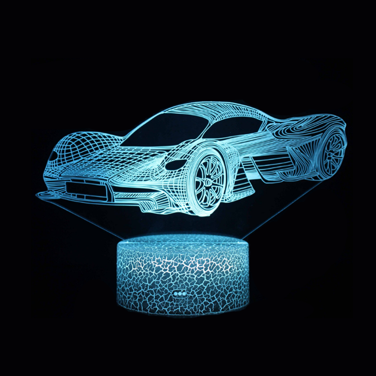 3d светодиодный мигающий ночной Светильник динозавр лунный светильник 3d 30 см Иллюзия ночной Светильник