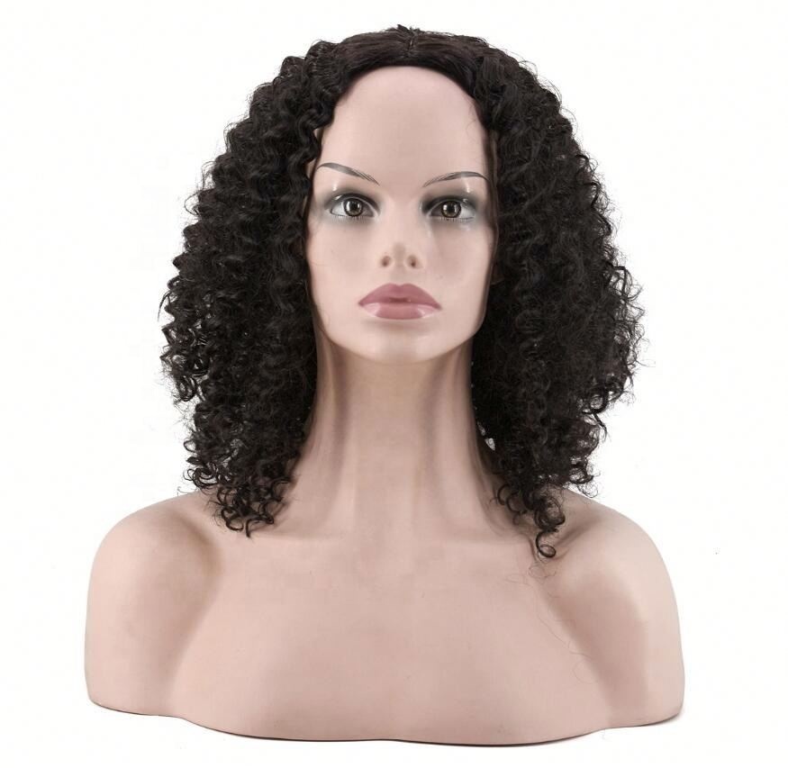 Hand-Rolled Tube Long Curly Wig Synthetic Wigs Fashion For Ladies With Hair
