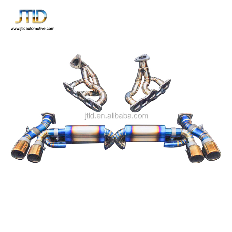 High flow exhaust downpipes for Mercedes Benz AMG C63 C63S w205 C205  downpipe