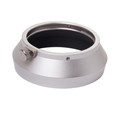 Metal Lens Hood 46mm for OLYMPUS M.ZUIKO DIGITAL 17mm F1.8 replaces LH-48B Silver
