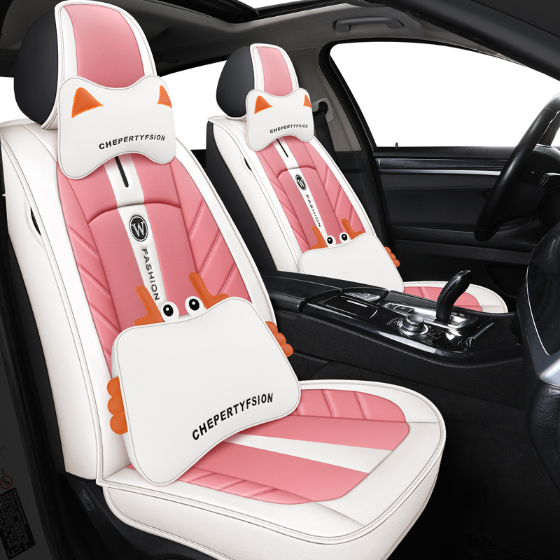 Полный комплект кожаных чехлов для автомобильных сидений, автомобильные подушки для сидений, Прямая продажа с завода