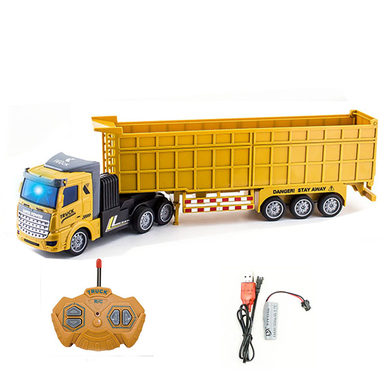 Новейший игрушечный автомобиль с дистанционным управлением 1:48 r/c инженерный грузовик Радиоуправляемый самосвал игрушки транспортное средство