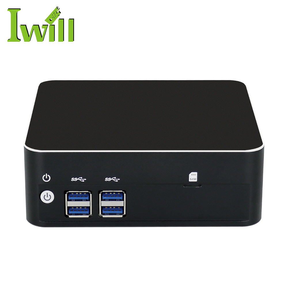 Недорогой мини-ПК i5 8250U ЦП четырехъядерный двойной lan мини-компьютер ПК nano itx материнская плата HTPC домашний кинотеатр для win10