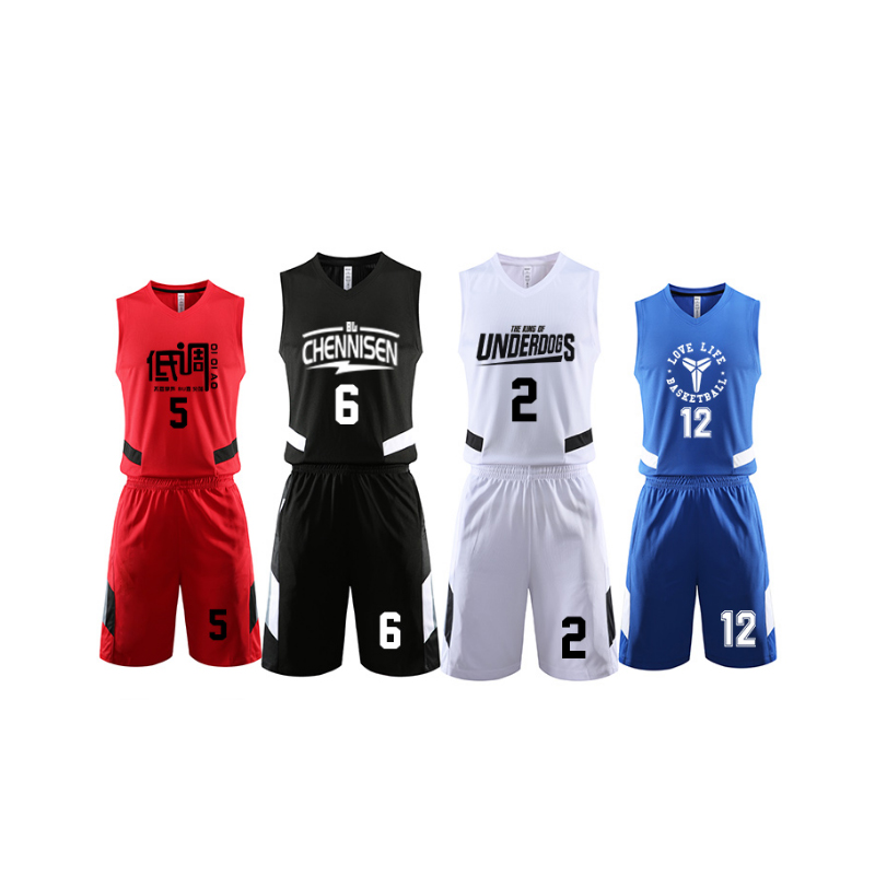 Basketball uniform suits custom jerseys summer training vest game uniforms customized team uniforms