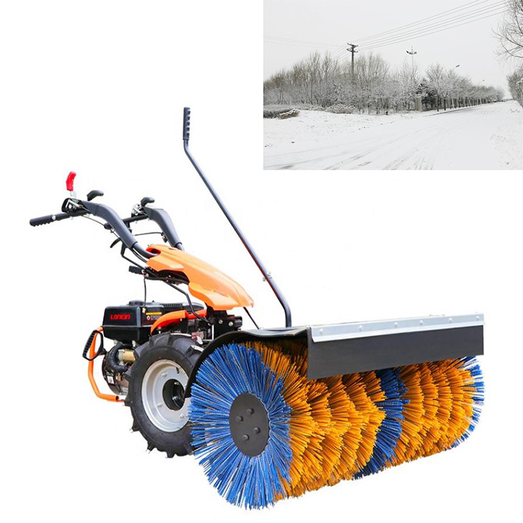 all season use 120cm Working Width Gasoline Power Sweeper snow sweeper