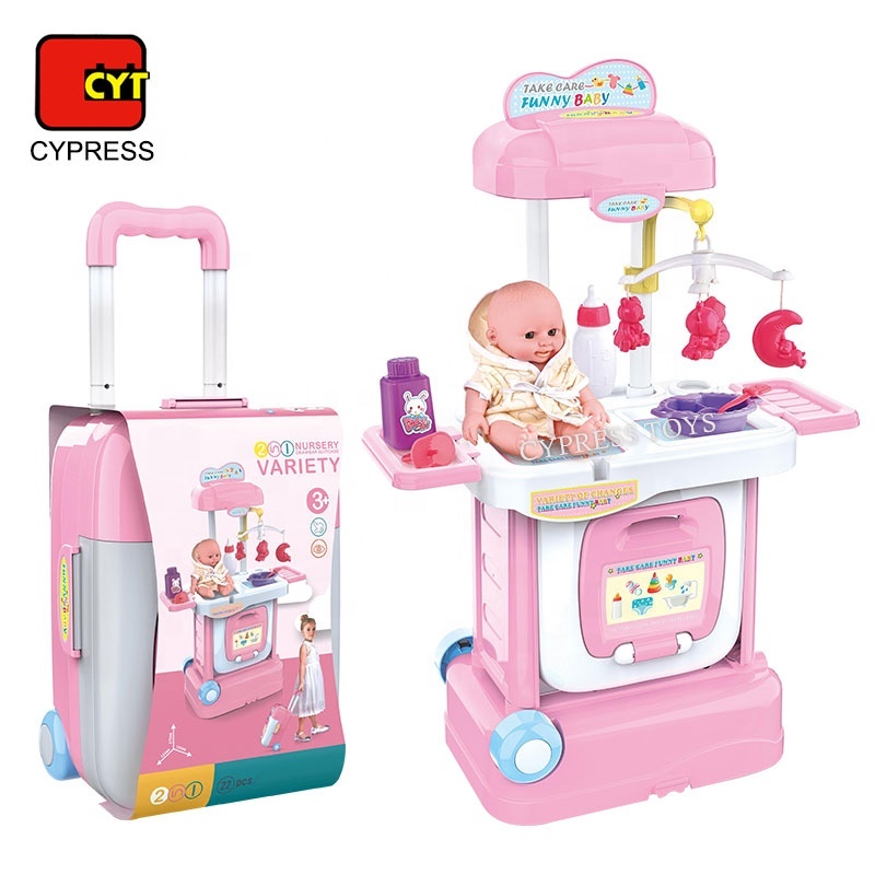 Juguete | Educational Pretend Play Child Play Doll Trolley Toy