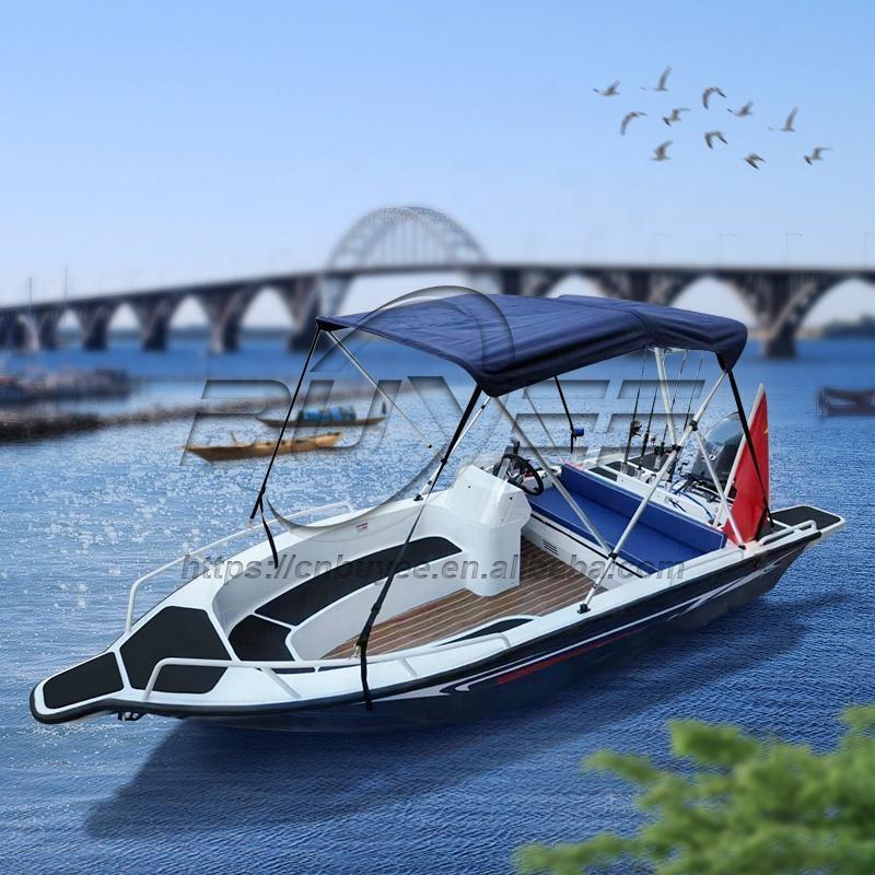 Leisure and entertainment items 14ft fishing speed boat 4.2m aluminium alloy speed boats for water sports