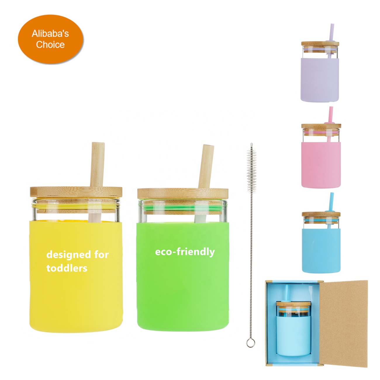 Wholesale customized bpa free kids drinking bottle bpa free drink kids water bottle with silicone straw