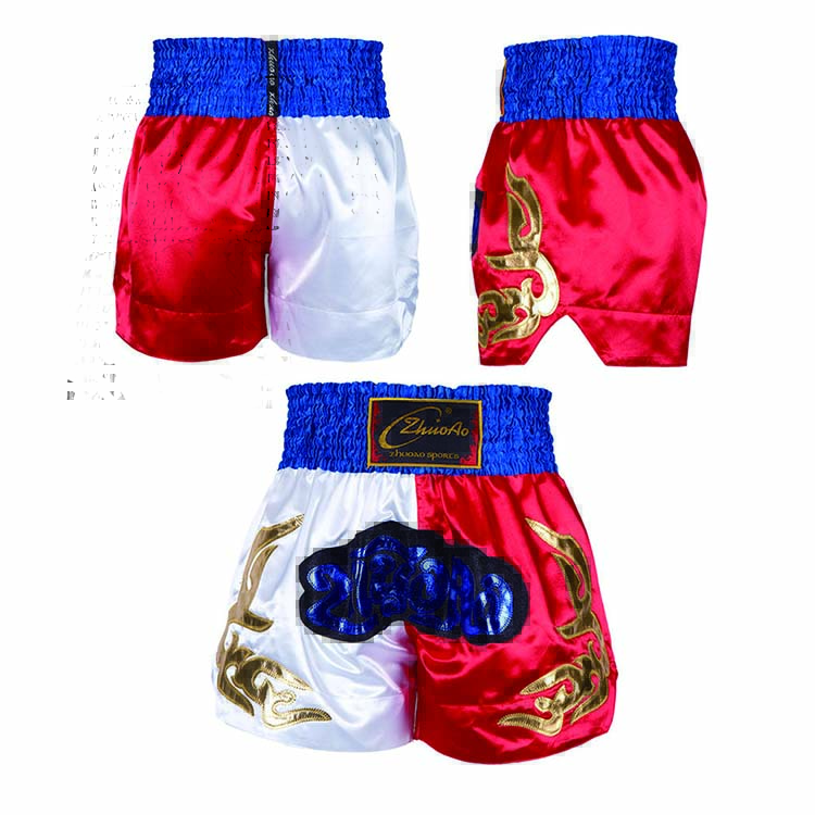 Pantalon Boxeo синий производитель короткие ММА Муай Тай шорты на заказ мужские ММА тайского бокса Таиланд тренировочные шорты