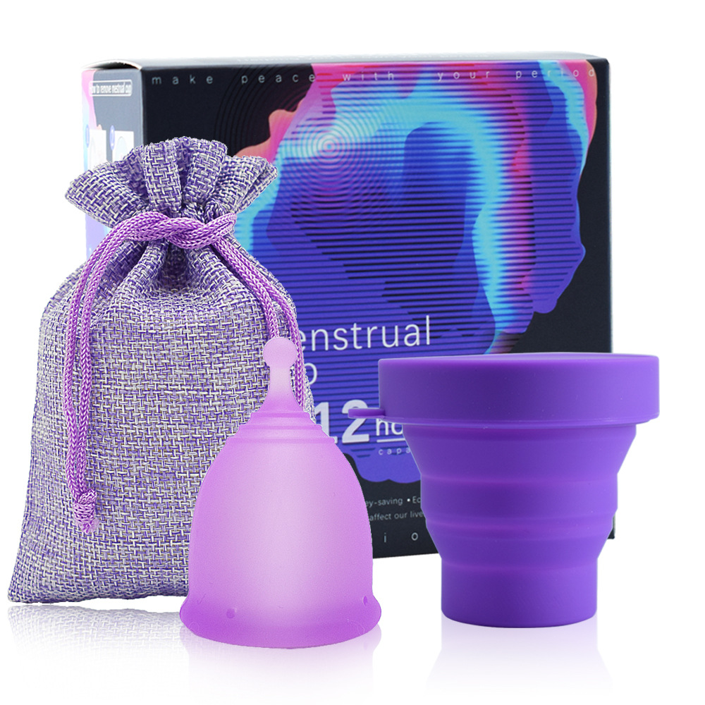 wholesale 100% Medical Silicone Women's Reusable Menstrual Cup Copa
