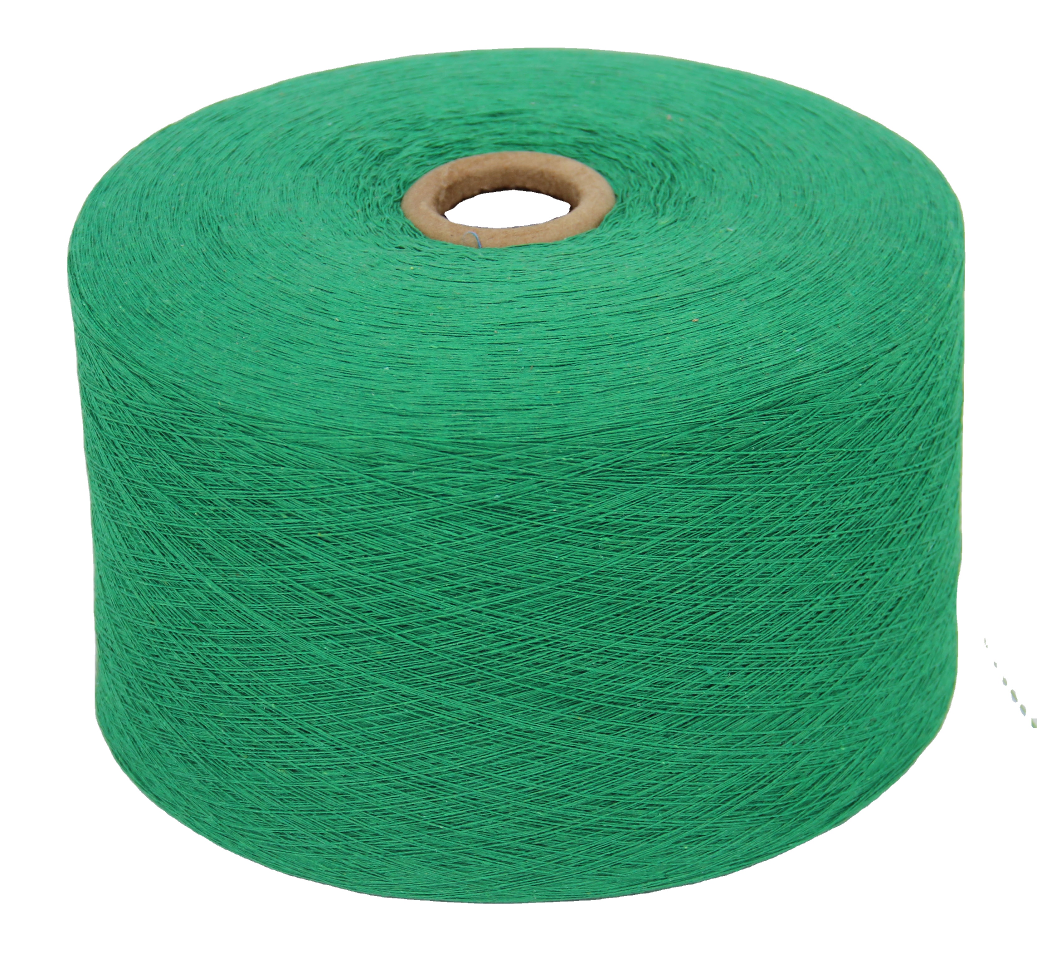 Recycled yarn Textile / knitting yarn moisture dry high quality spot stock 28s / 2 colored
