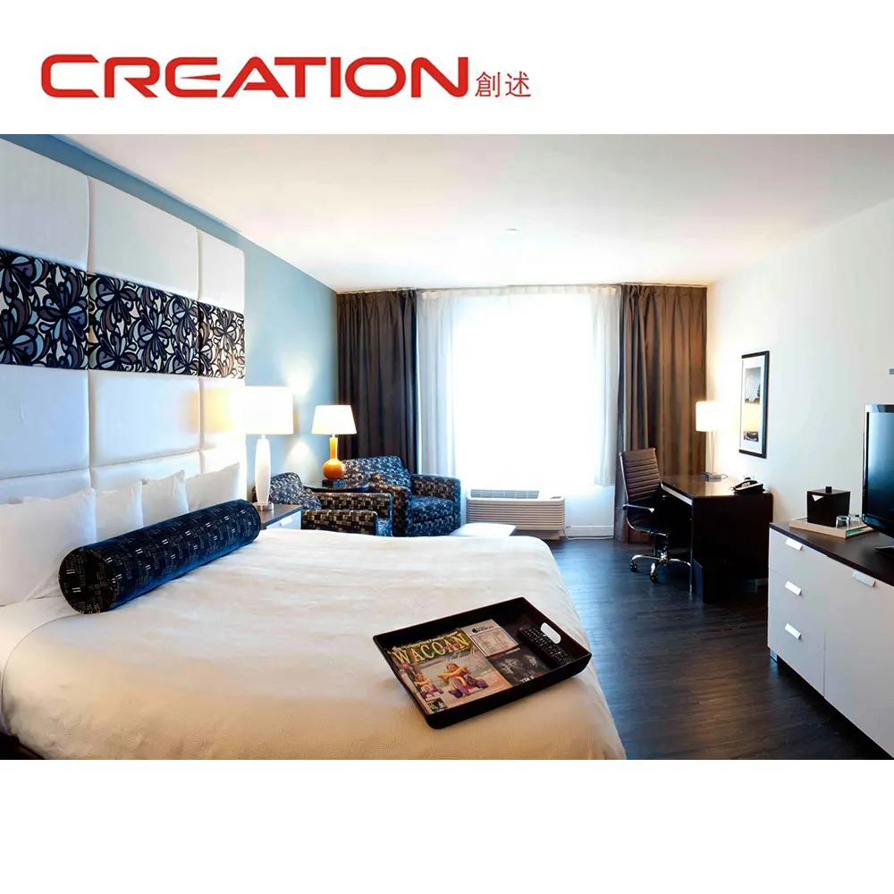 New design modern European style bedroom furniture 5 star hotel furniture