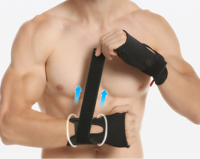 New Arrival Steel Bar Support Pressure Wrist Brace Outdoor Sports Skiing Skating Palm guard