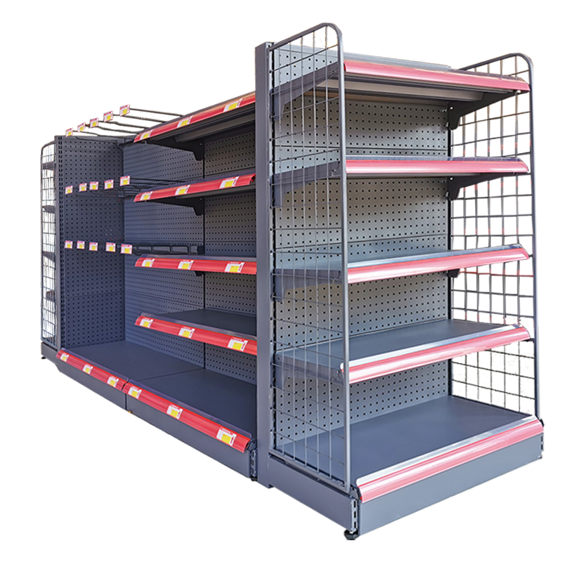China CE Certified Manufacturers Wholesale Warehousing & Supermarket Supplies Retail Shelves