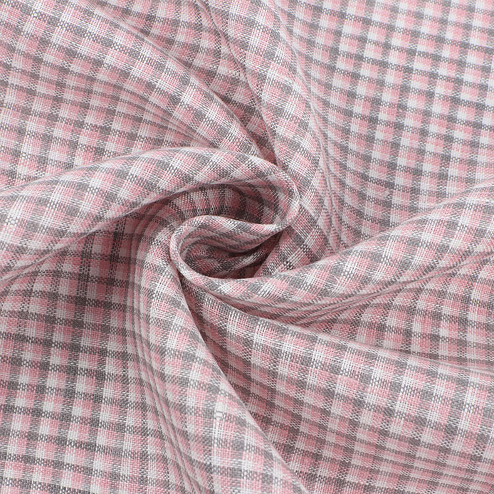 Changzhou Textile оптовая продажа 100% чистая клетчатая льняная ткань, льняная рубашка