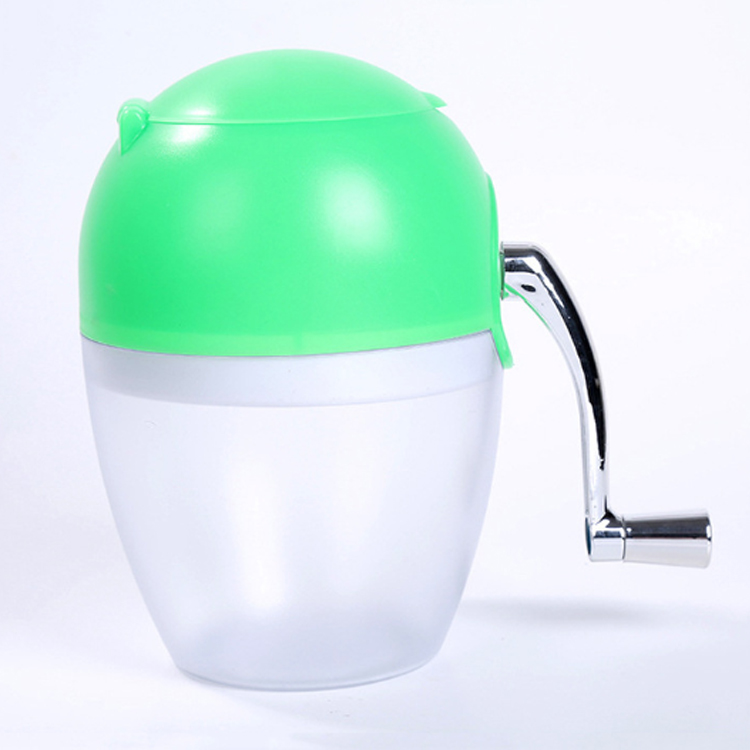 New Design Plastic Kitchen Multi Functional Manual Fresh Fruits And Vegetable Salad Machine Tool Ice Crusher With Bowl