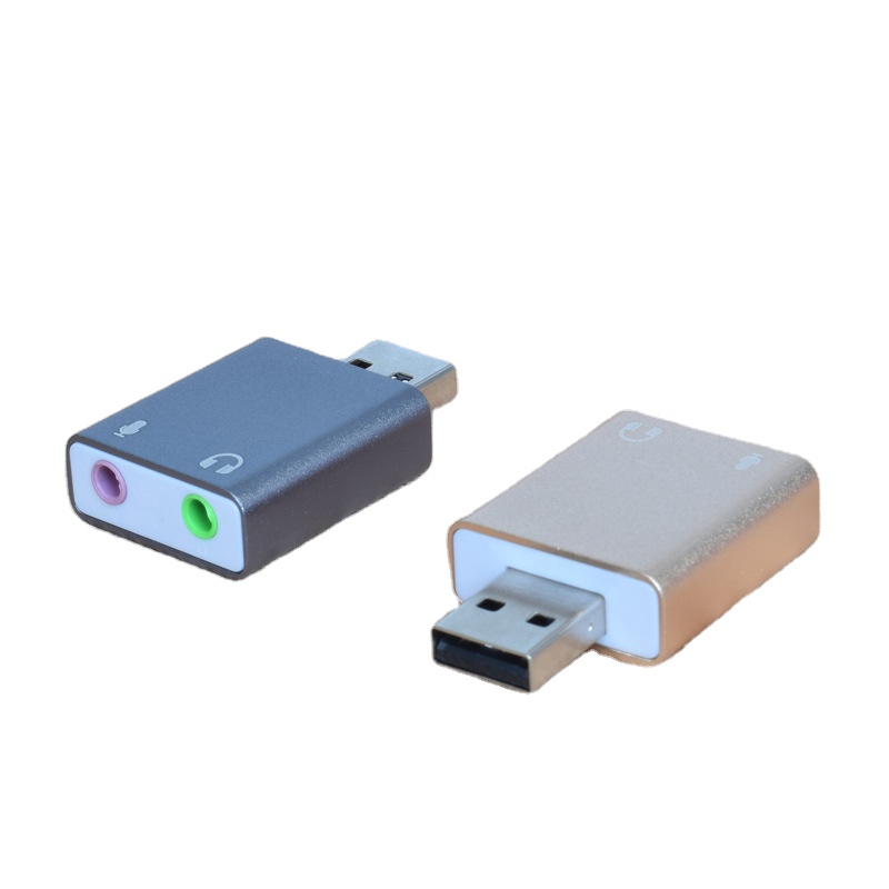 HD12 Usb7.1 компьютерная внешняя звуковая карта из алюминиевого сплава для караоке